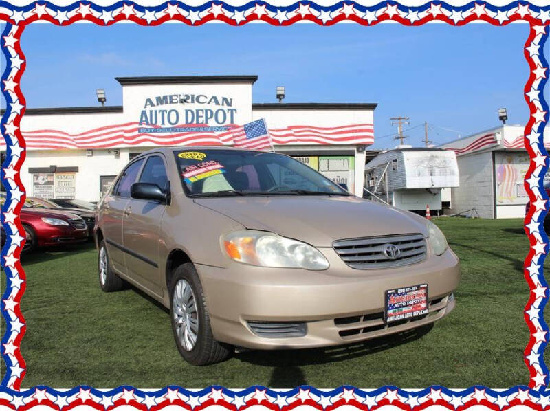 2004 Toyota Corolla for sale at American Auto Depot in Modesto CA