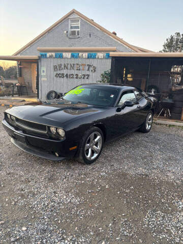 2012 Dodge Challenger for sale at Bennett Etc. in Richburg SC