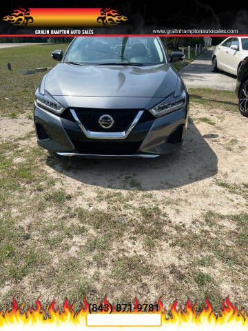 2019 Nissan Maxima for sale at Gralin Hampton Auto Sales in Summerville SC