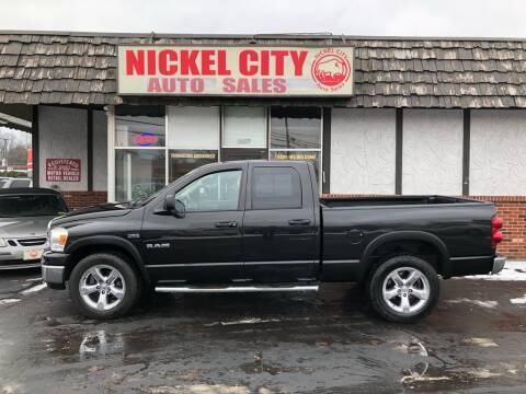 2008 Dodge Ram Pickup 1500 for sale at NICKEL CITY AUTO SALES in Lockport NY