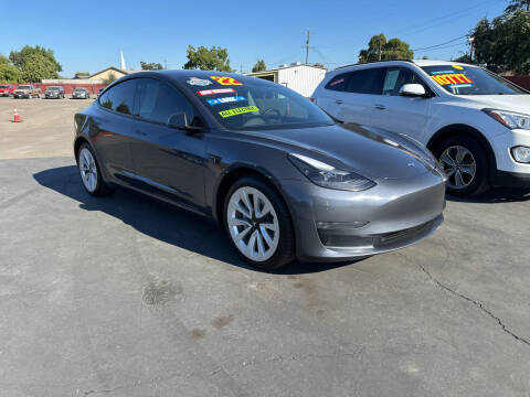 2022 Tesla Model 3 for sale at Mega Motors Inc. in Stockton CA