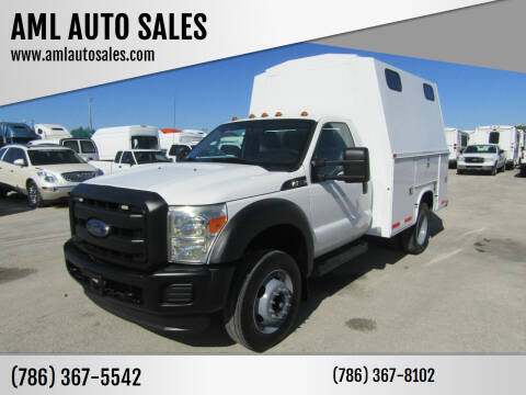 2012 Ford F-550 Super Duty for sale at AML AUTO SALES - Utility Trucks in Opa-Locka FL