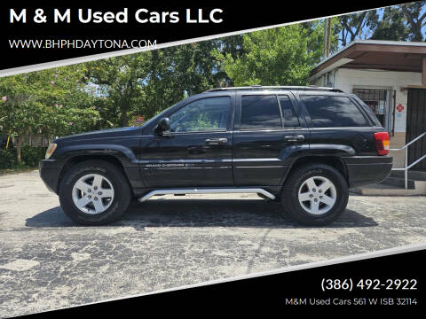 2004 Jeep Grand Cherokee for sale at M & M Used Cars LLC in Daytona Beach FL