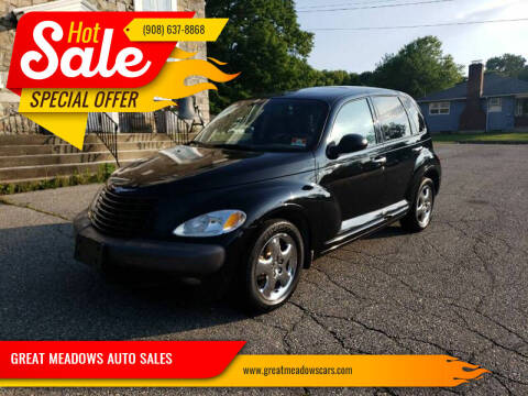 2001 Chrysler PT Cruiser for sale at GREAT MEADOWS AUTO SALES in Great Meadows NJ
