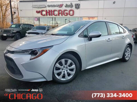 2021 Toyota Corolla for sale at Chrysler Dodge Jeep RAM of Chicago in Chicago IL