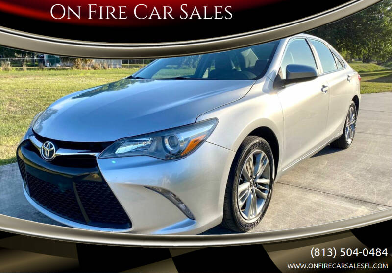 2015 Toyota Camry for sale at On Fire Car Sales in Tampa FL