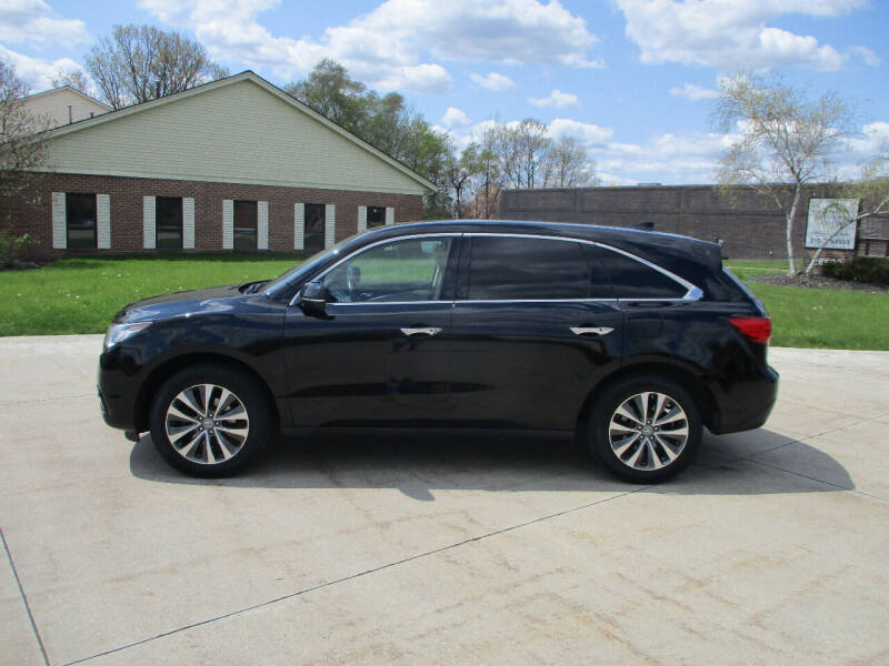 2016 Acura MDX for sale at Lease Car Sales 2 in Warrensville Heights OH