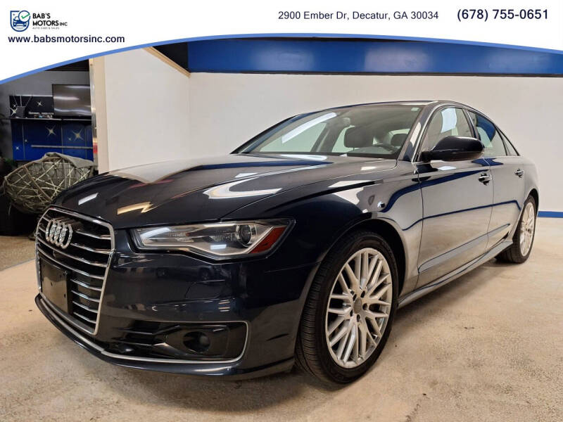 2016 Audi A6 2.0T quattro Premium Plus