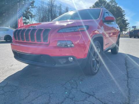 2017 Jeep Cherokee for sale at Airbase Auto Sales in Cabot AR