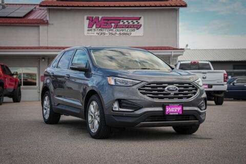 2022 Ford Edge for sale at West Motor Company in Preston ID