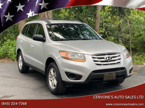 2011 Hyundai Santa Fe for sale at Cervone's Auto Sales LTD in Beacon NY