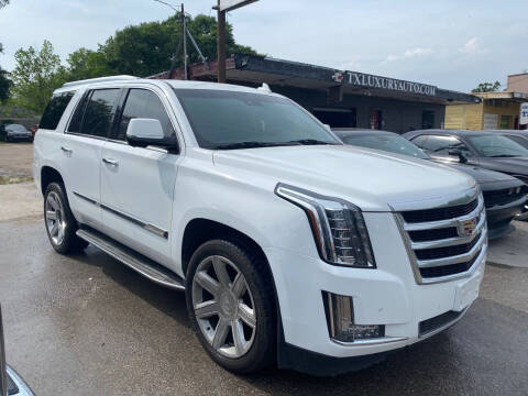 2015 Cadillac Escalade for sale at Texas Luxury Auto in Houston TX