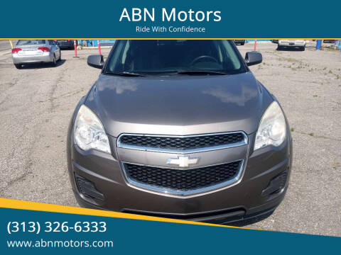 2010 Chevrolet Equinox for sale at ABN Motors in Redford MI