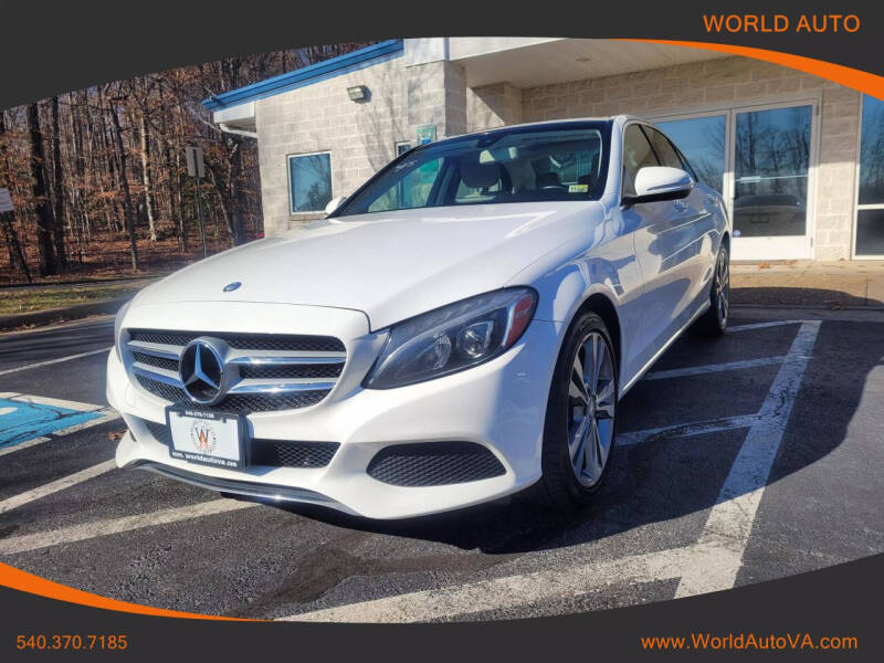 2015 Mercedes-Benz C-Class for sale at World Auto in Fredericksburg VA