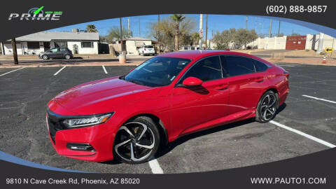 2018 Honda Accord for sale at Prime Auto Sales in Phoenix AZ