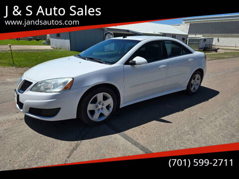 2010 Pontiac G6 for sale at J & S Auto Sales in Thompson ND