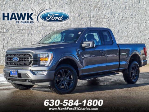 2022 Ford F-150 for sale at Hawk Ford of St. Charles in Saint Charles IL