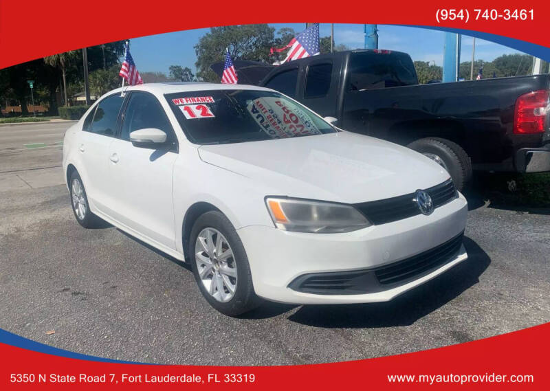 2012 Volkswagen Jetta for sale at AUTO PROVIDER in Fort Lauderdale FL