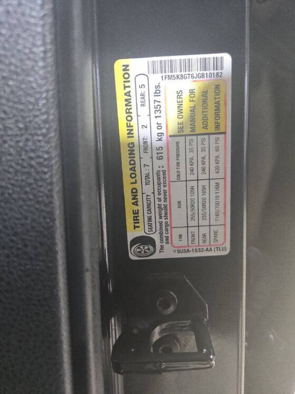 2018 Ford Explorer Sport