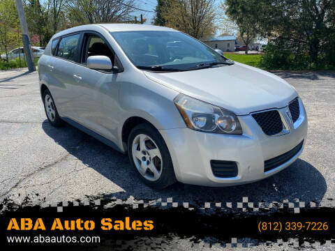 2010 Pontiac Vibe for sale at ABA Auto Sales in Bloomington IN