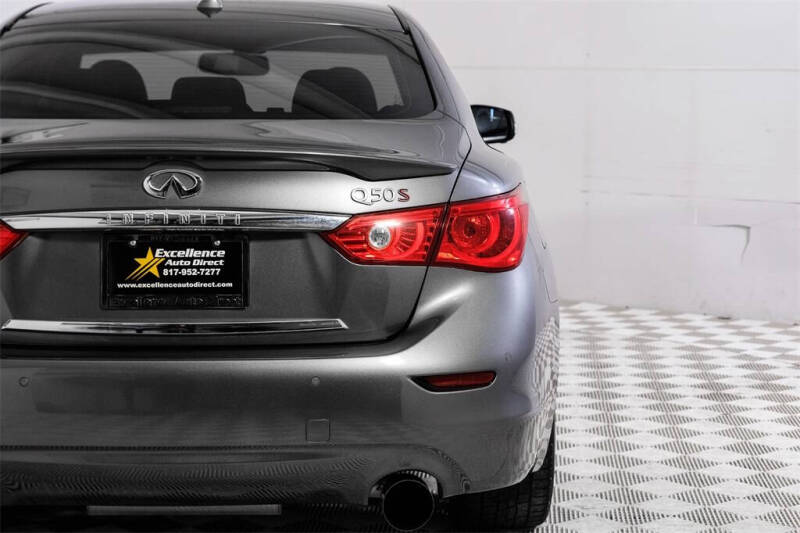 2016 Infiniti Q50 Red Sport 400