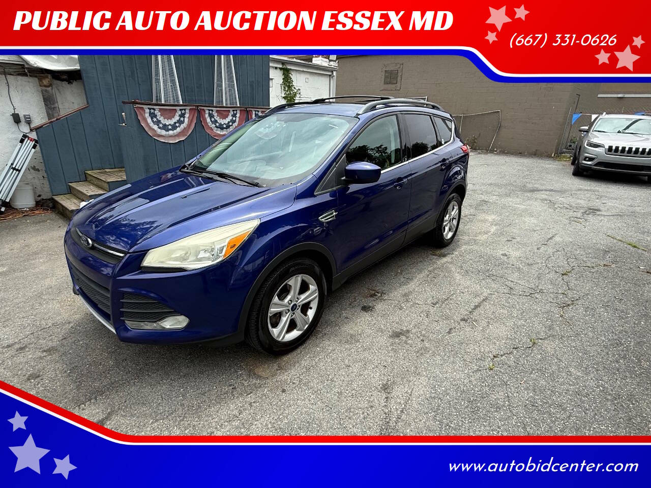 Blue 2013 Ford Escape SUV / Crossover Front-Wheel Drive 6-Speed Automatic