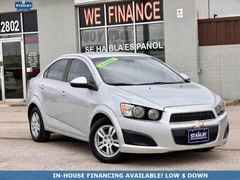 2012 Chevrolet Sonic for sale at Stanley Automotive Finance Enterprise - STANLEY DIRECT AUTO in Mesquite TX