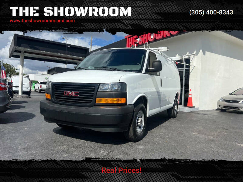 2022 GMC Savana for sale at THE SHOWROOM in Miami FL