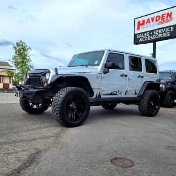 2012 Jeep Wrangler Unlimited for sale at Hayden Cars in Coeur D Alene ID