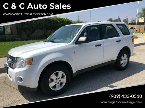 2011 Ford Escape for sale at C & C Auto Sales in Colton CA