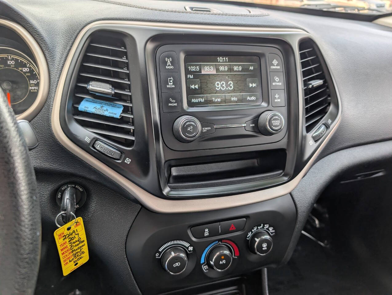 used 2017 Jeep Cherokee car, priced at $10,799