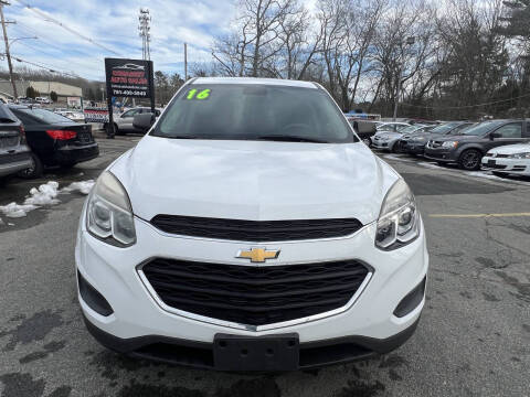 2016 Chevrolet Equinox for sale at Cohasset Auto Sales in Cohasset MA