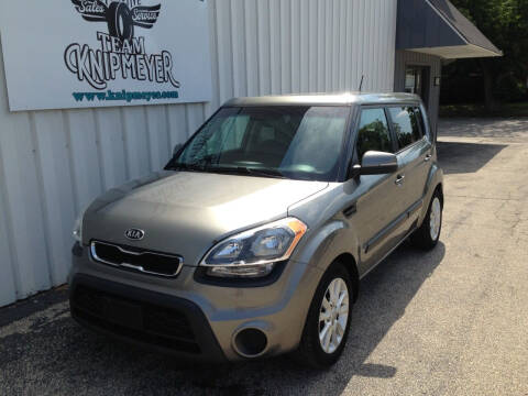 2012 Kia Soul for sale at Team Knipmeyer in Beardstown IL