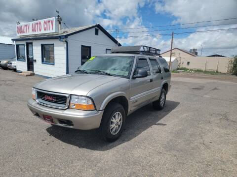 1998 GMC Envoy for sale at Quality Auto City Inc. in Laramie WY