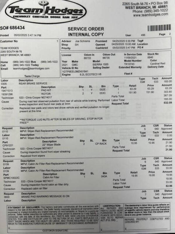 2021 GMC Sierra 1500