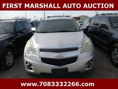 2011 Chevrolet Equinox for sale at First Marshall Auto Auction in Harvey IL