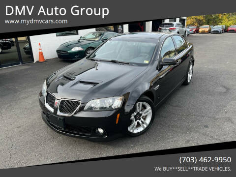 2008 Pontiac G8 for sale at DMV Auto Group in Falls Church VA