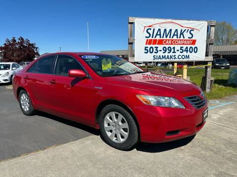 2008 Toyota Camry Hybrid for sale at Siamak's Car Company llc in Woodburn OR