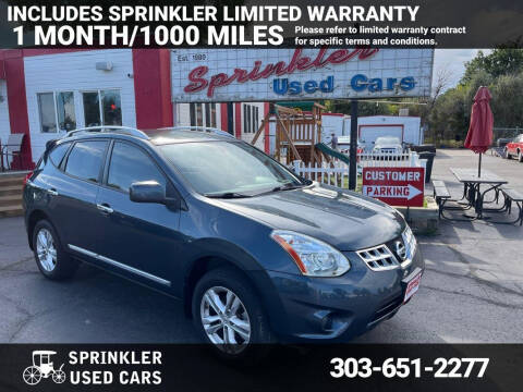 2013 Nissan Rogue for sale at Sprinkler Used Cars in Longmont CO