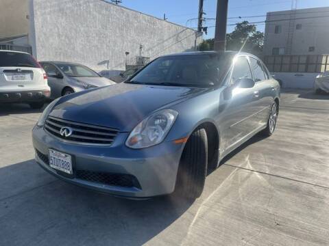 2006 Infiniti G35 for sale at Hunter's Auto Inc in North Hollywood CA