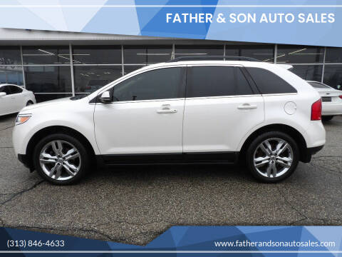 2014 Ford Edge for sale at Father & Son Auto Sales in Dearborn MI