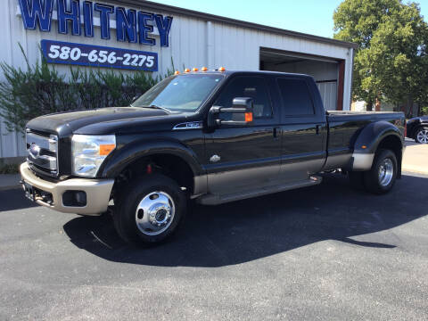 2012 Ford F-350 Super Duty for sale at Whitney Motor Company in Duncan OK