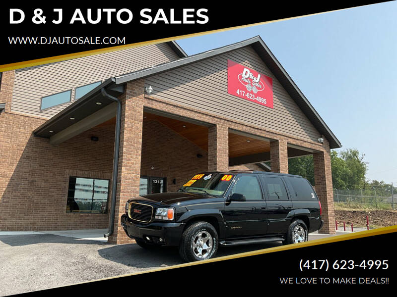 2000 GMC Yukon for sale in Joplin, MO