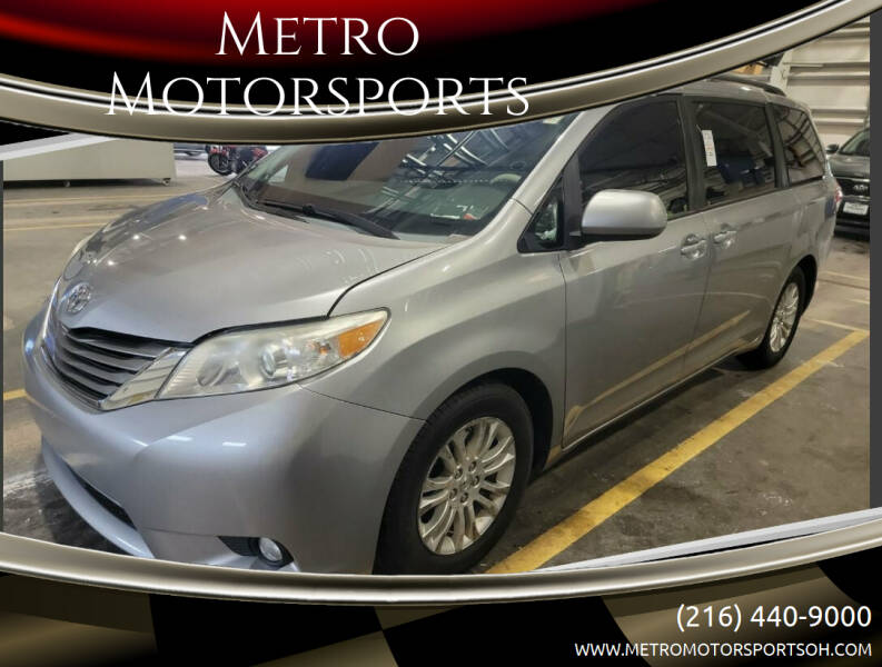 2013 Toyota Sienna for sale at Metro Motorsports in Brook Park OH