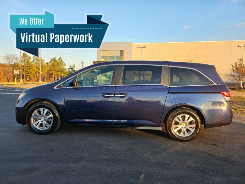 Used 2016 Honda Odyssey EX-L with VIN 5FNRL5H65GB057763 for sale in Chantilly, VA