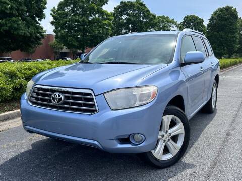 2008 Toyota Highlander for sale at William D Auto Sales in Norcross GA