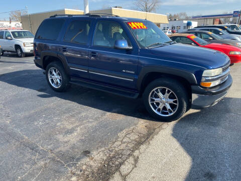 2002 Chevrolet Tahoe for sale at Walker Motors in Muncie IN