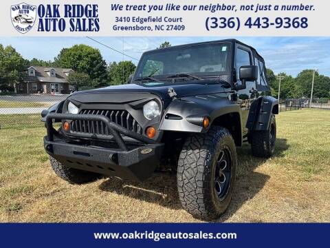 2013 Jeep Wrangler for sale at Oak Ridge Auto Sales in Greensboro NC