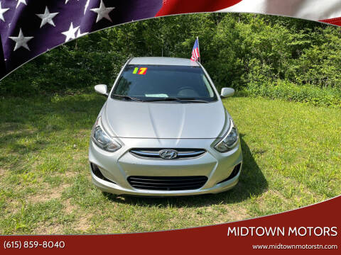 2017 Hyundai Accent for sale at Midtown Motors in Greenbrier TN