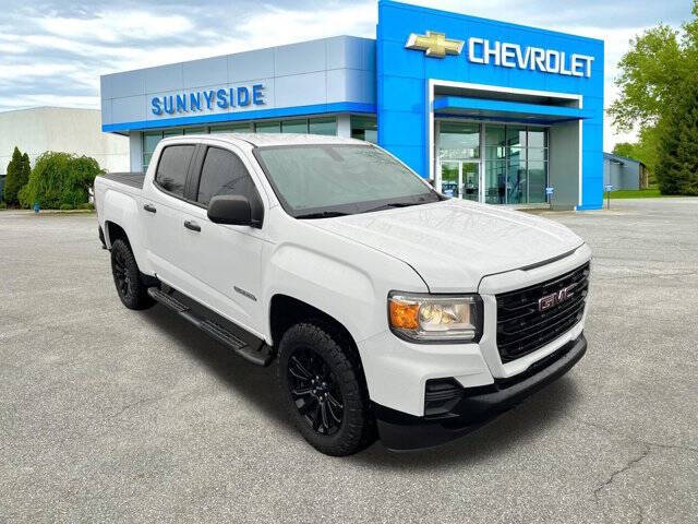 Used 2021 GMC Canyon Elevation Standard with VIN 1GTG5BEN2M1211085 for sale in Elyria, OH